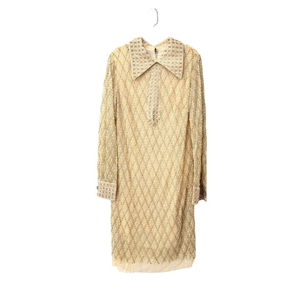 Valentina Inc. Dresses & Skirts - Valentina Inc. 1960's Beaded Shift Dress